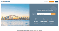 Desktop Screenshot of firstnationalrural.com.au
