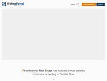 Tablet Screenshot of firstnationalrural.com.au